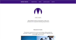 Desktop Screenshot of mixedmediaonline.com